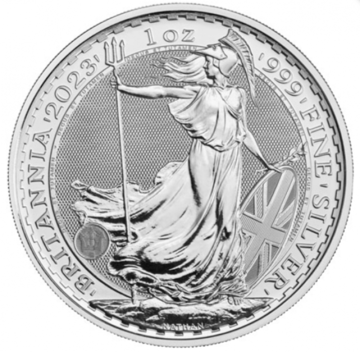1 oz Silber Britannia div. Jahrgang / II.Wahl/ opt.Mangel / angelaufen (diff-best.§25a UStG)