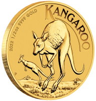 1/2 oz Gold Känguru in Kapsel (div. Jahre)