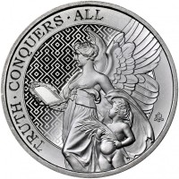 5 oz Silber St Helena " Queen's Virtues " - div. Jahre / gute Qualität