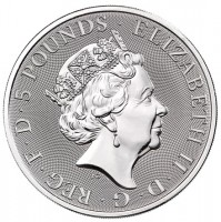2 oz Silber Royal Mint " 5 Pounds / 5 Pfund " div. Jahre / gute Bullion-Qualität / ( diff.besteuert nach §25a UStG )
