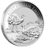 1 oz Silber Perth Mint " Emu 2020 " in Kapsel - max Mintage 30.000