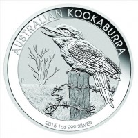 1 oz Silber Kookaburra in Kapsel / div. Jahrgang