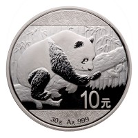 30 Gramm Silber China Panda 2016
