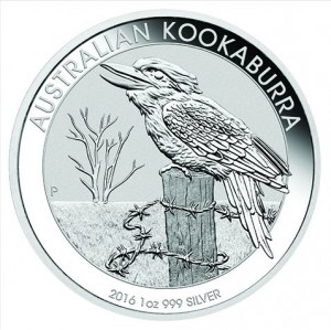 1 oz Silber Kookaburra in Kapsel / div. Jahrgang