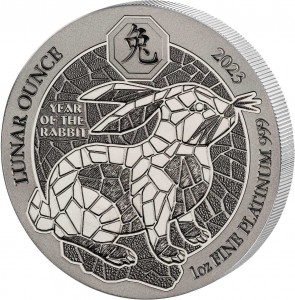 1 oz Silber Ruanda Lunar Ounce - diverse Jahre und Motive / gute Qualität / in Kapsel (diff-best.§25a UStG)