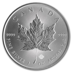 1 oz Silber Canada Maple Leaf div. Jahre / gute Qualität