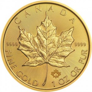 1 oz Gold Maple Leaf div. Jahre