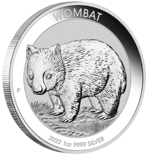 1 oz Silber Perth Mint Wombat in Kapsel div. Jahre und gute Qualität bis aktuell (diff-best.§25a UStG)