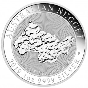 1 oz Silber Perth Mint "Nugget" - diverse Jahre und Motive / gute Qualität / in Kapsel (diff-best.§25a UStG)