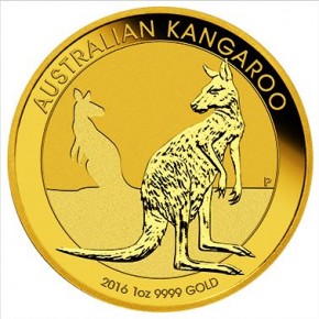 1 oz Gold Perth Mint Känguru / Kangaroo div. Jahrgang