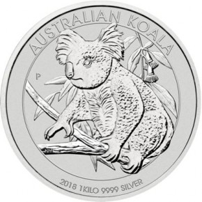 1 Kilogramm / 1000 Gramm Silber Koala div. Jahrgang