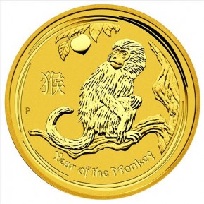 1/10 oz Gold Perth Mint Lunar II ( 2008 bis 2019 )