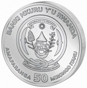 1 oz Silber Ruanda Lunar Ounce - diverse Jahre und Motive / gute Qualität / in Kapsel (diff-best.§25a UStG)